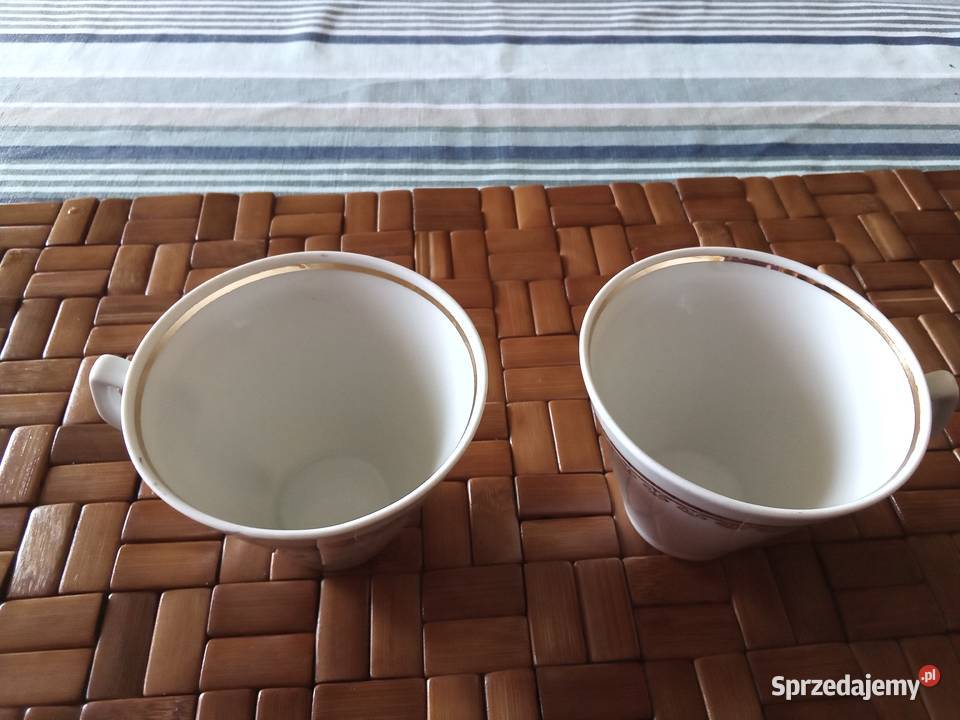 Prl Filiżanki porcela Chodzież 2 Łódź