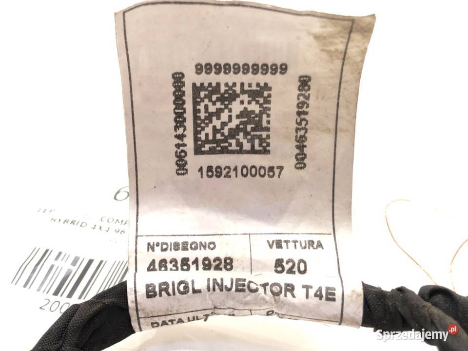 WTRYSKIWACZE KOMPLET JEEP COMPASS MP 46351928 15 podkarpackie sprzedam