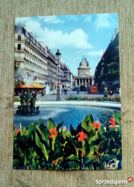 WIDOK NA PANTEON MAUZOLEUM WYBITNYCH FRANCUZÓW W Kolekcje Piszczac sprzedam