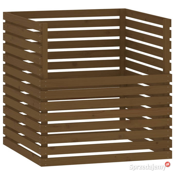 Kompostownik miodowy brąz 100x100x102 lite Warszawa