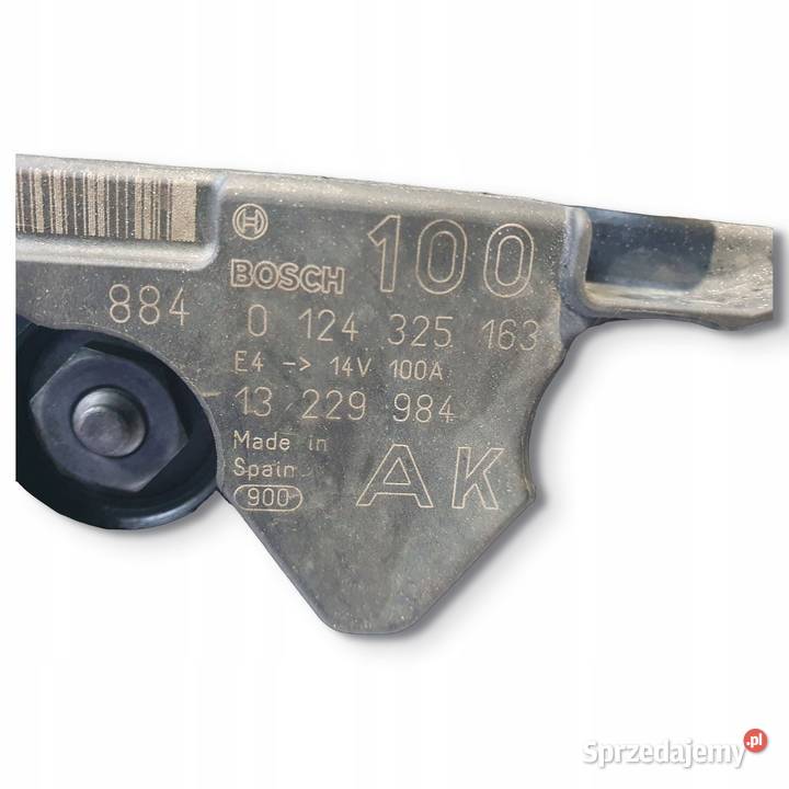 ALTERNATOR Opel Zafira B 18 16V 0124325163