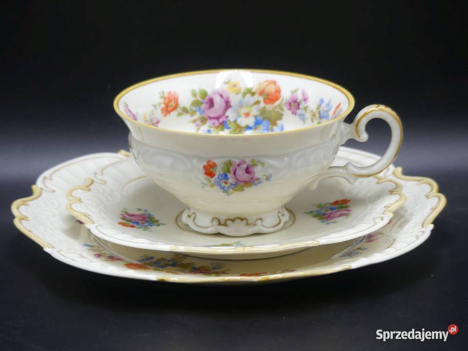 Komplet śniadaniowy Sorau Żary stan niemal