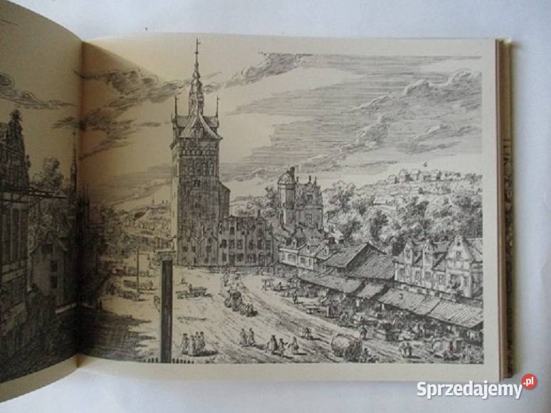 Gdańsk w dawnych rycinach architektura Gdańsk Łódź