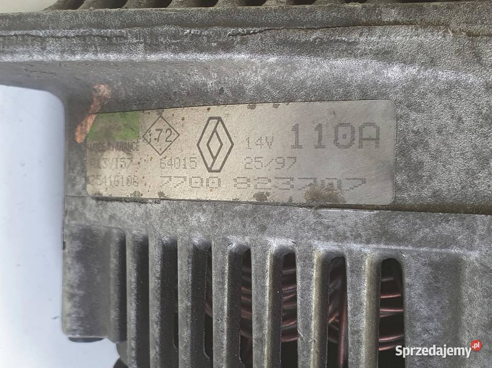 ALTERNATOR Volvo S40 V40 19 D TD 7700823707 Chełm