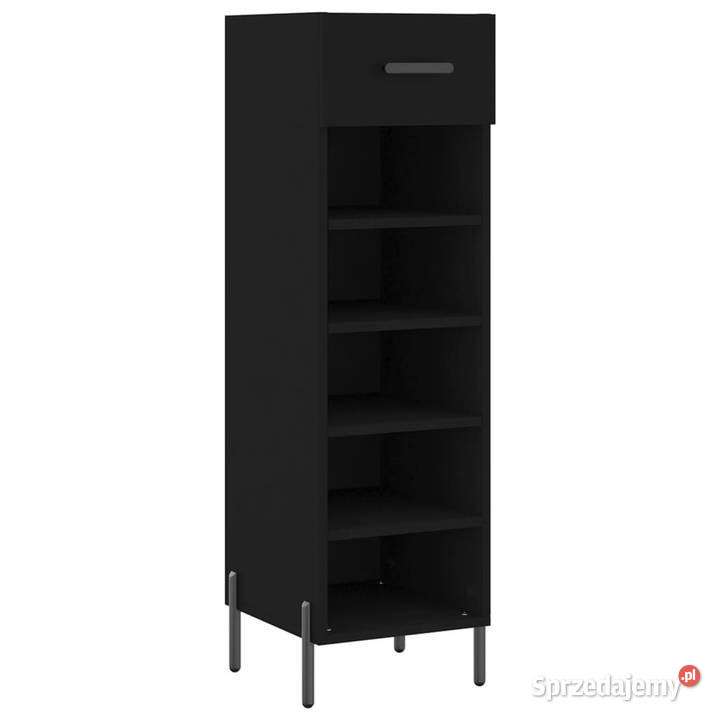 Szafka na buty czarna 30x35x105 materiał mazowieckie Warszawa