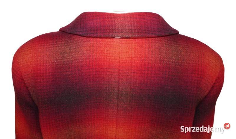 Damski płaszcz Tommy Hilfiger Wool Blend Check Tarnowskie Góry
