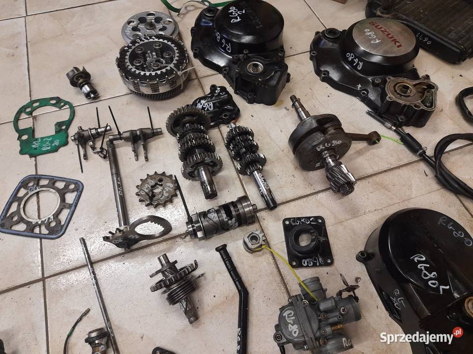 Suzuki RG 80 silnik części wał sprzęgło skrzynia Jelenia Góra