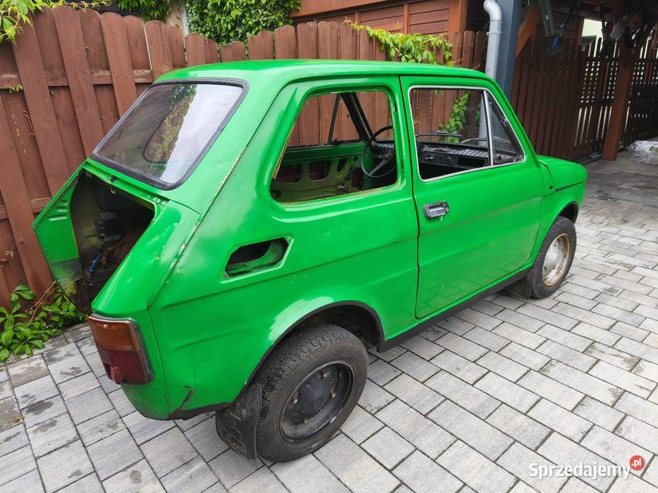 Karoseria Buda Fiat 126p Maluch 1977 I seria Poznań sprzedam