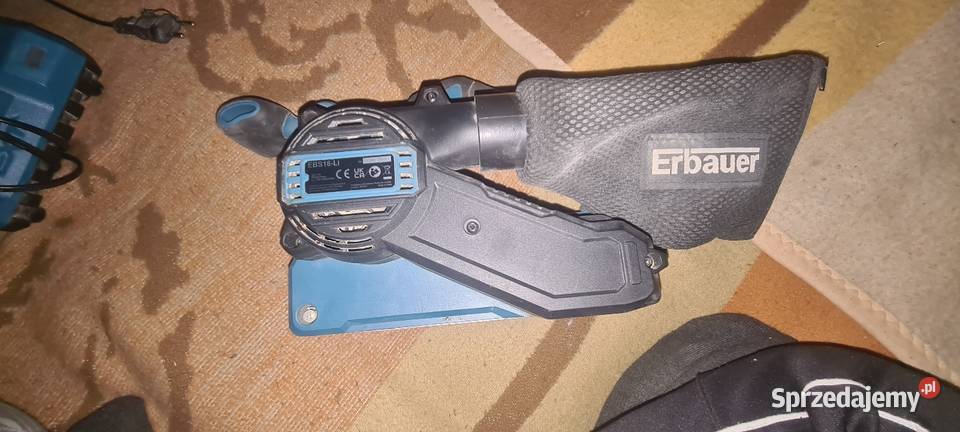 Erbauer 18v czyszczarka tasmowa