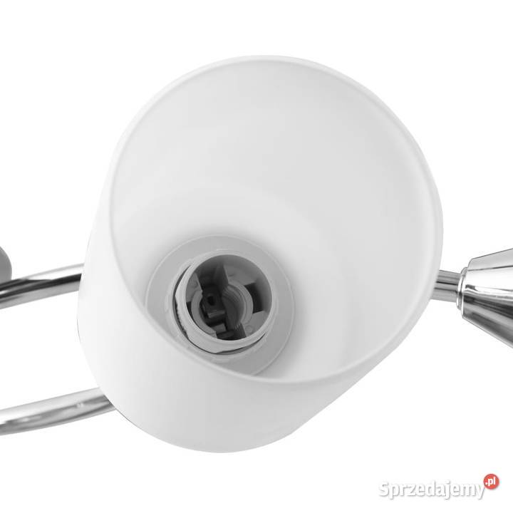 Lampa sufitowa z ceramicznymi kloszami na 5 mazowieckie Warszawa