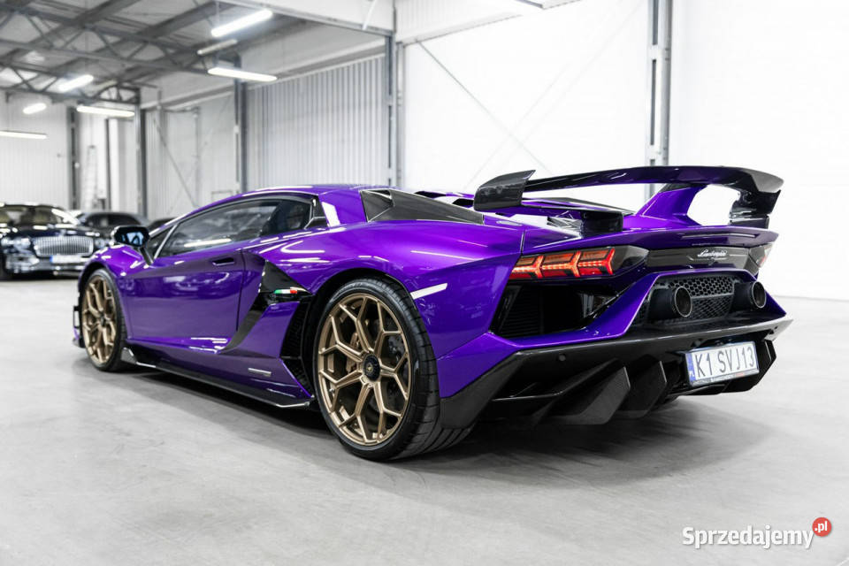 Lamborghini Aventador SVJ LP 770 65 V12 Viola elektrochrom. lusterko wst. Węgrzce