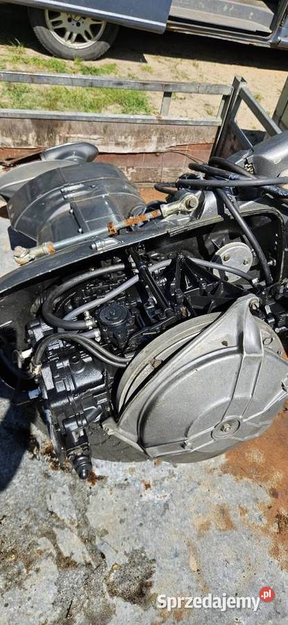 Z rumplemSilnik zaburtowy Johnson 2T 40 Barlinek