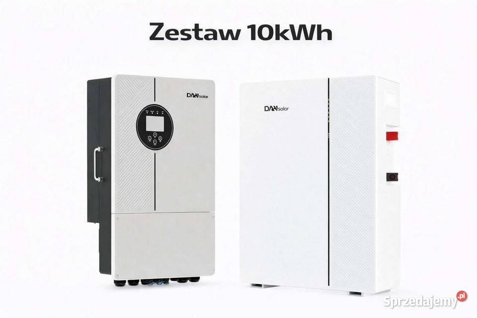 Zestaw Magazyn Inwerter LV 10 kW 1434 kWh Instalacje