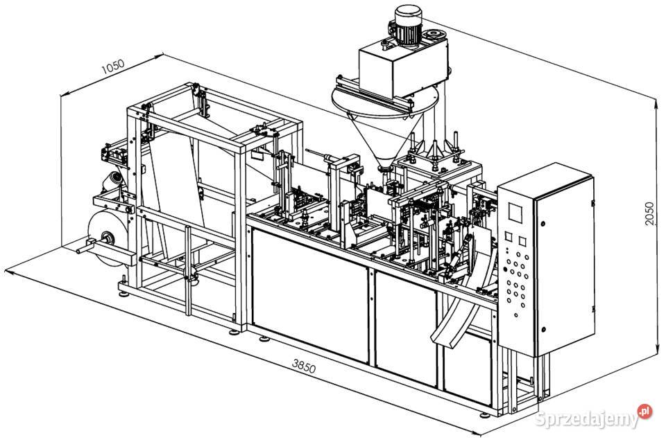 Automat do pakowania w saszetki Wola Filipowska sprzedam