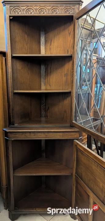 Dębowa narożna witryna ludwikowskasklep Dąbrowa Dąbrowa Górnicza