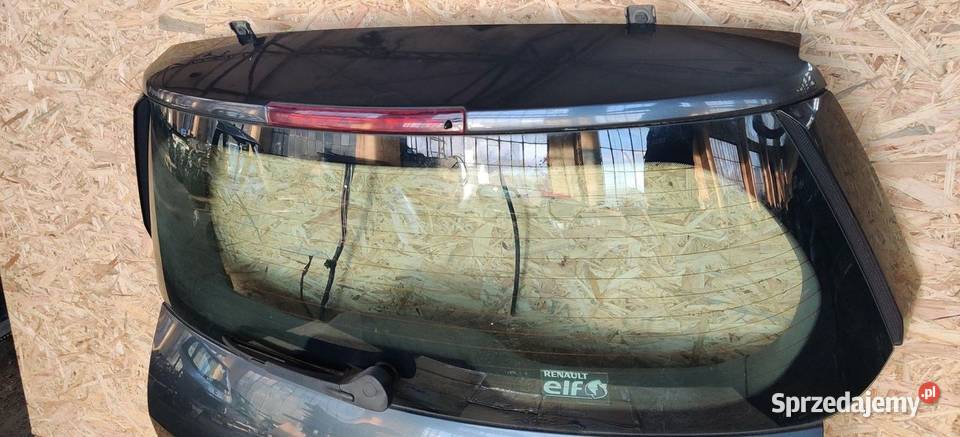 TYLNA KLAPA BAGAŻNIKA TYŁ SZYBA POKRYWA RENAULT