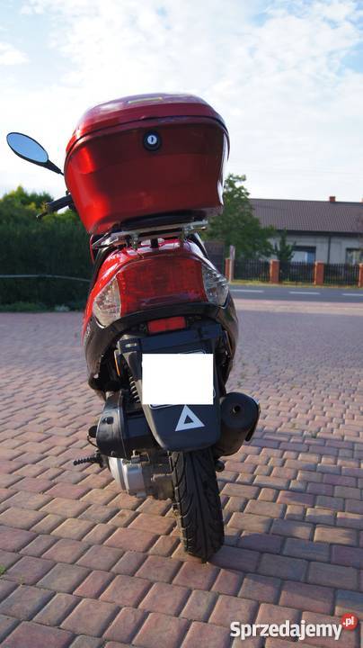 Zadbany Skuter YIYING YY50QT Light 50 nieuszkodzony