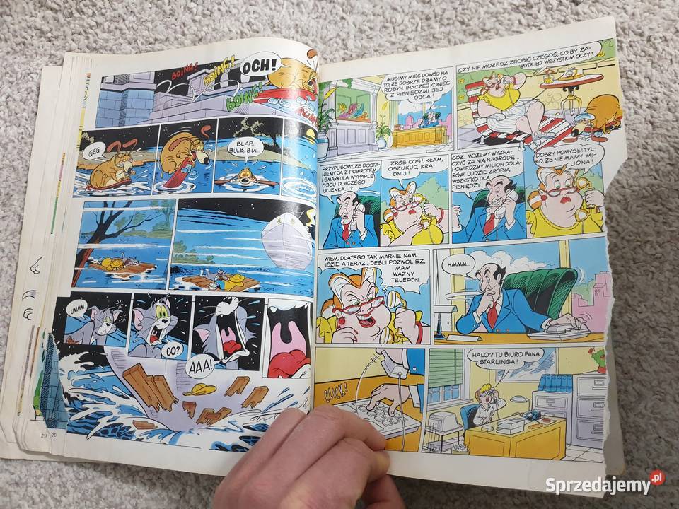 Tom Jerry Wydanie Specjalne TNSemic 193 Unikat Rok wydania 1993 Gdynia