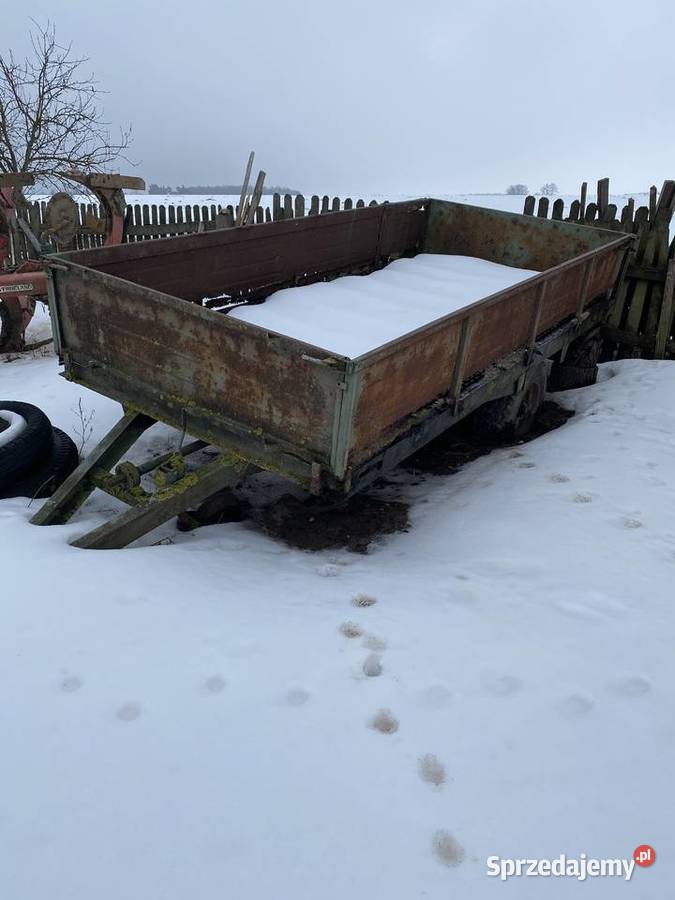 Rozrzutnik obornika 35tony nieuszkodzony Zambrów