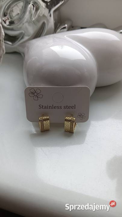 Kolczyki Stal szlachetna
