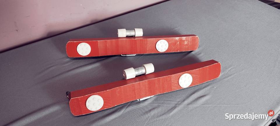 Ochraniacze na płozy łyżew drewniane uniwersalne Jasień