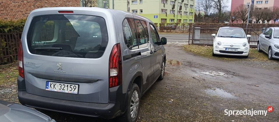 Peugeot Rifter 15 BlueHDI Allure 15 Diesel 102 tempomat śląskie Dąbrowa Górnicza
