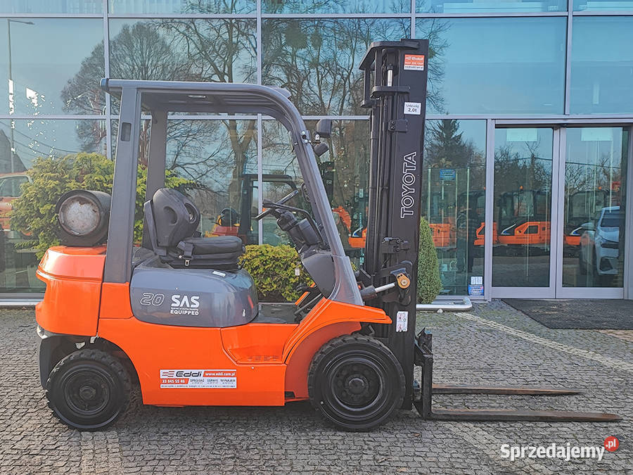 Wózek widłowy Toyota 427FGF20 2 tony duplex 37 m małopolskie Kęty