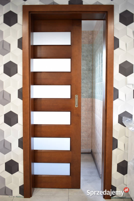 Drzwi wewnętrzne drewniane sosnowe jesionowe Ropczyce