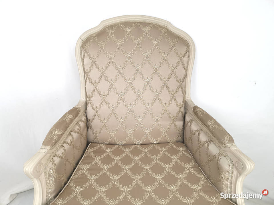 Fotel antyk shabby chic malowany Warszawa