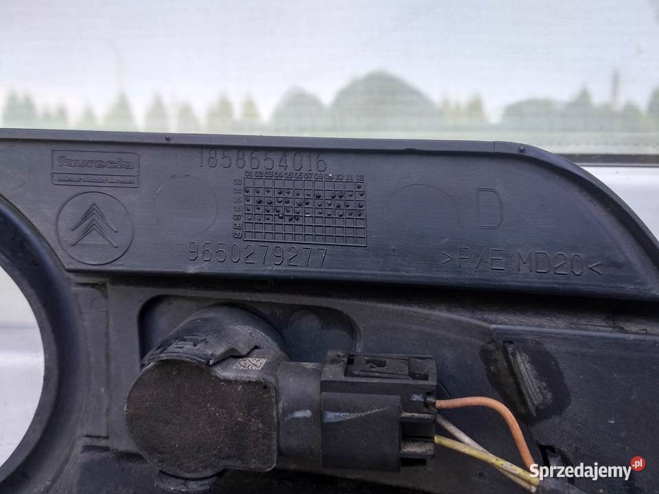 Citroen C5 II LIFT kratka zderzaka prawa Sieradz sprzedam