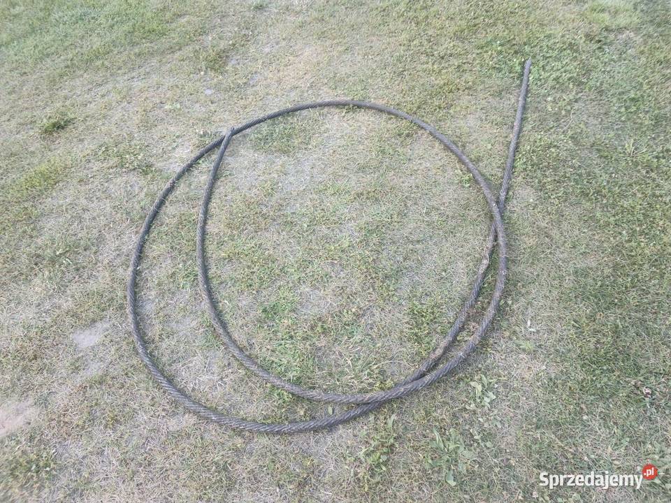Lina stalowa ok8 metrów 25mm