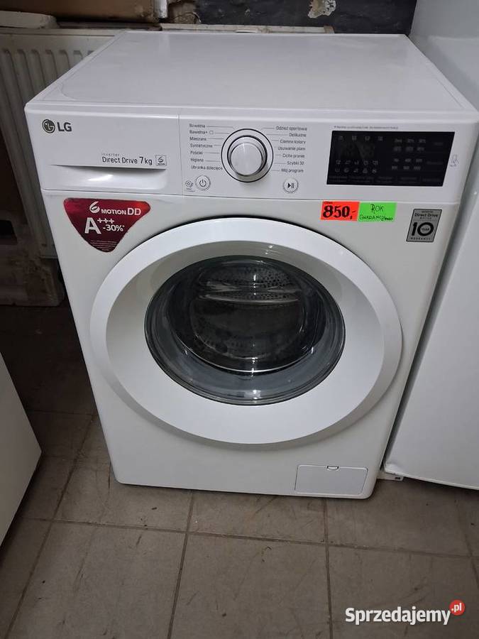 PRALKA OD FRONTU ŁADOWANA LG