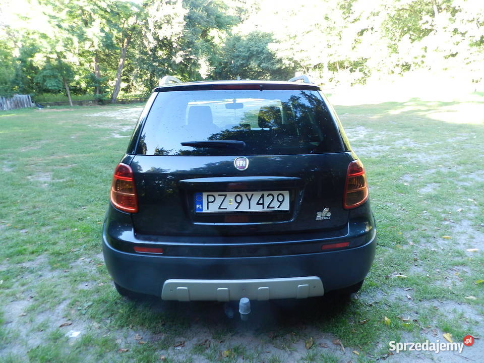 Fiat Sedici AUTOMAT pewny przebieg aluminiowe felgi Puszczykowo