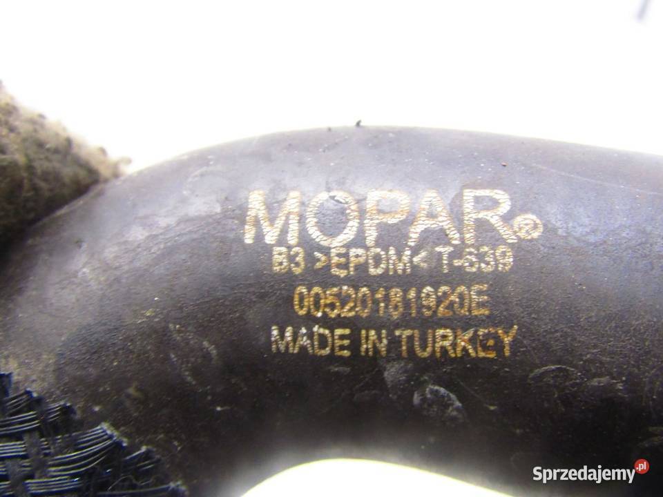 RURKA PRZEWÓD WĄŻ WODY 14 TJet FIAT TIPO II HB