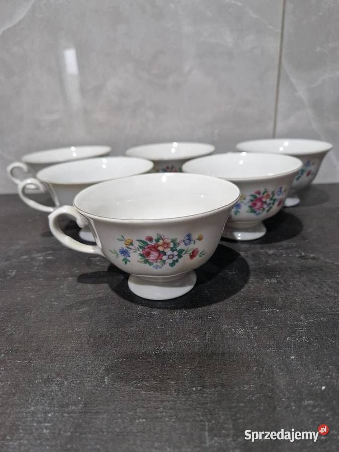 Filiżanki porcelana Karolina Świdnica