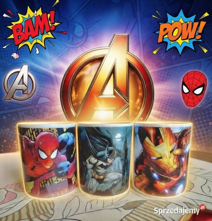 Zestaw prezentowy fana komiksów Marvel DC 3 Warszawa