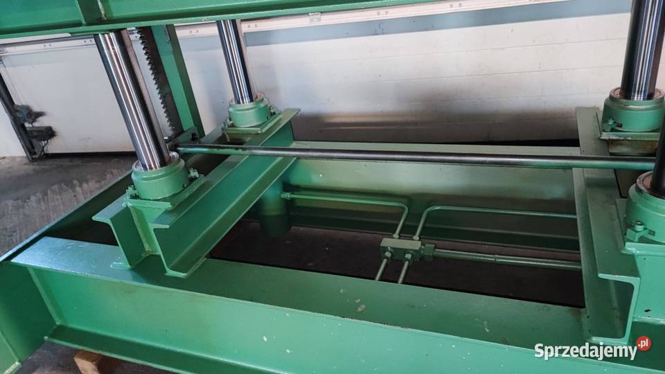 Prasa półkowa hydrauliczna do fornirowania Joos Produkcja Sucha Beskidzka sprzedam