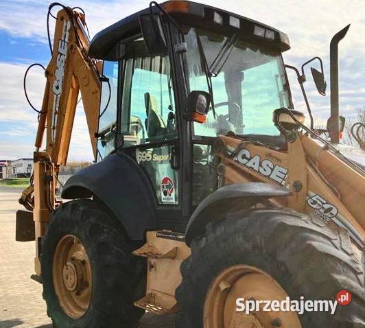 Koparko ładowarka CASE 695 SR 4505h Biała Podlaska
