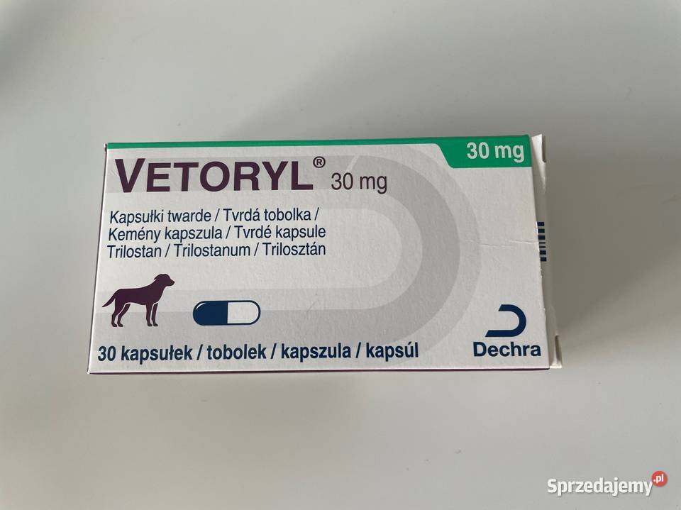 Vetoryl 30mg 19 kapsułek Pozostałe Gdańsk sprzedam