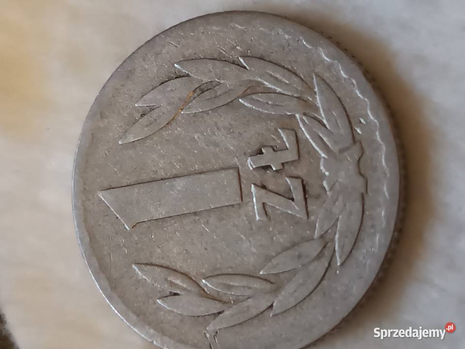 Sprzedam monete 1 zloty 1949 mala skretka