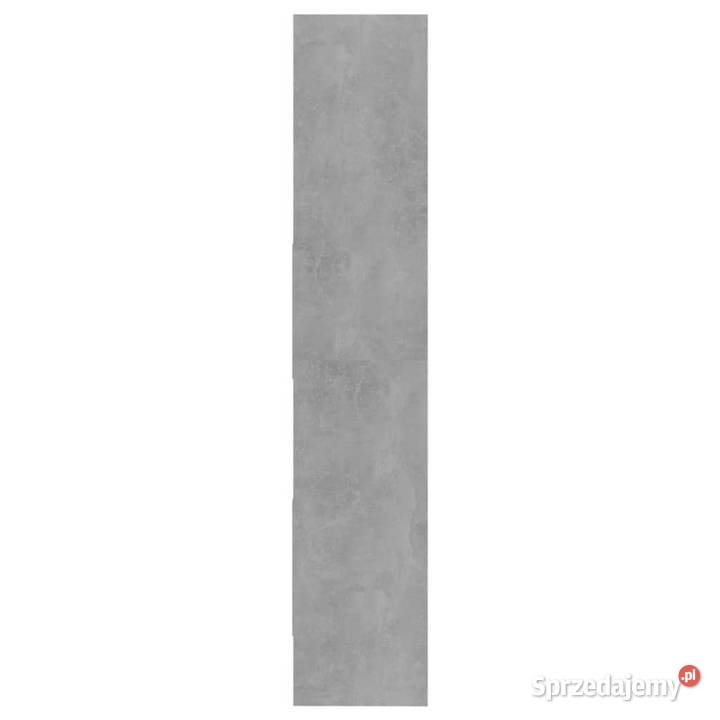 vidaXL Regał na książki szarość betonu 40x35x180 Regały mazowieckie Warszawa