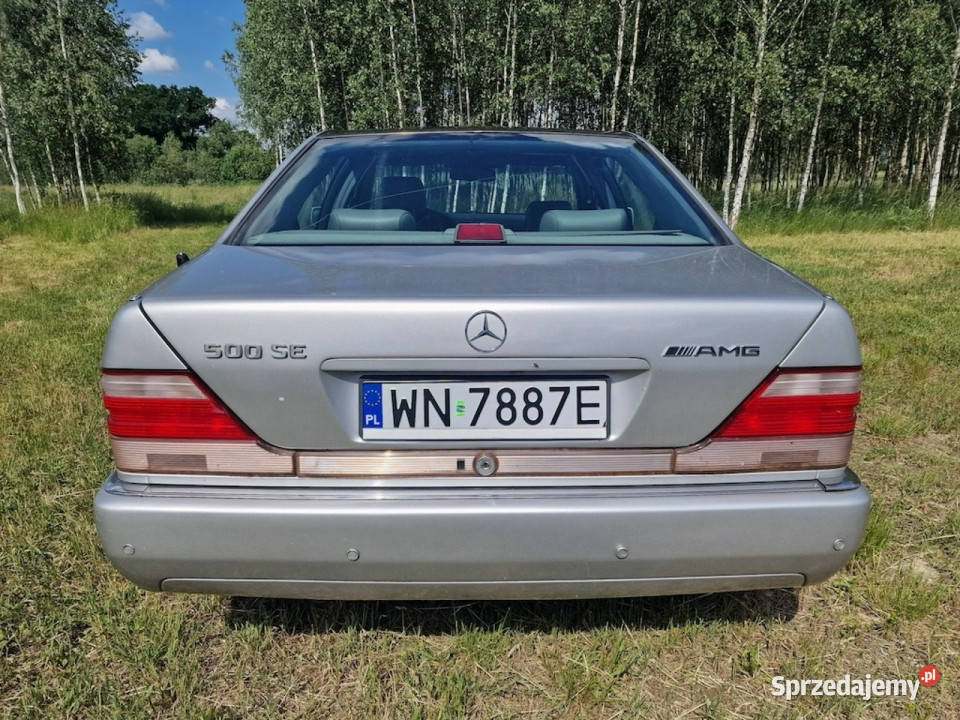 Mercedes S 500 MercedesBenz S 500 W140 1995 50 236840km Mercedes-Benz lubuskie Sulechów