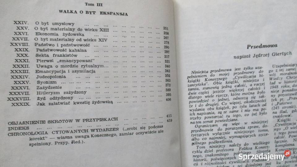 Cywilizacja żydowska FKoneczny mitologia religia Łódź sprzedam