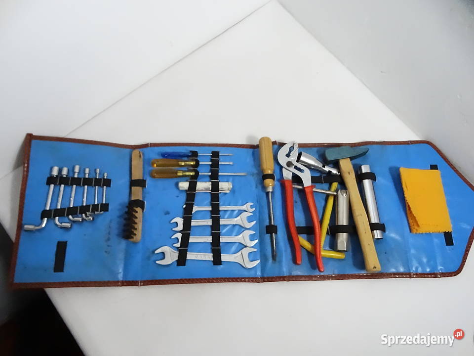Vintage Zestaw Narzędzi Samochodowych w Etui PRL lubelskie Biłgoraj