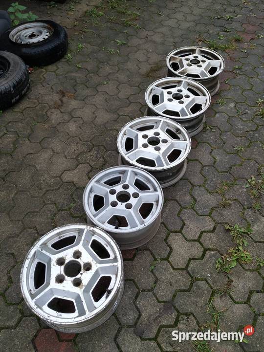 Felgi Komplet Opel Senator A 5 sztuk 15x6 ET49 Łódź sprzedam