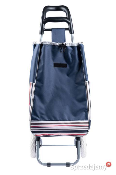Torba wózek na zakupy na kółkach granatowa w Pozostałe Poznań