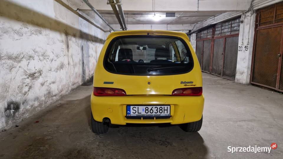 1999 Fiat seicento Abarth benzyna Seicento Ruda Śląska