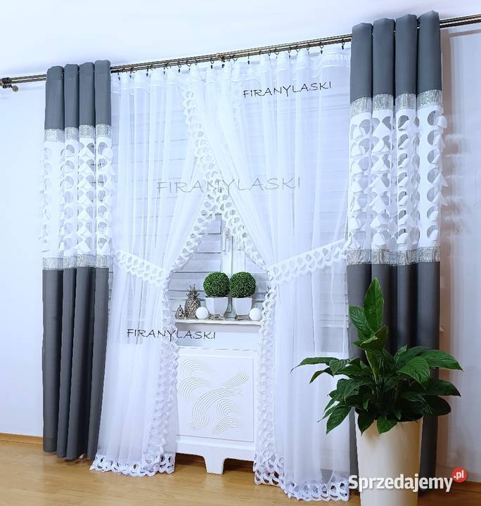 Firana Balkonowa 400x250 Firany do salonu pokoju małopolskie Kraków