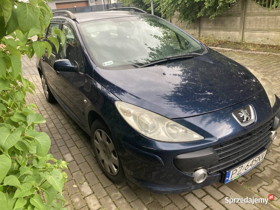 Peugeot 307 kombi 16HDI 109 elektryczne lusterka Swarzędz sprzedam