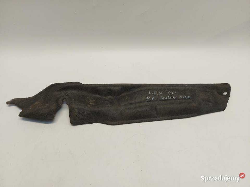 Subaru WRX STI 2015r osłona wygłuszenie błotnika